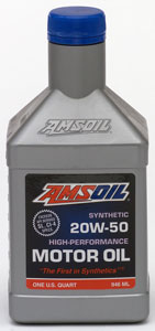 amsoil 20w-50 premium protection oil
