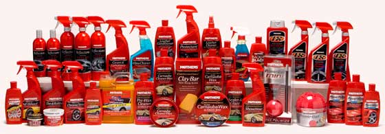 mothers car care products